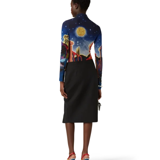 Pantofi cu baretă și arc cromat