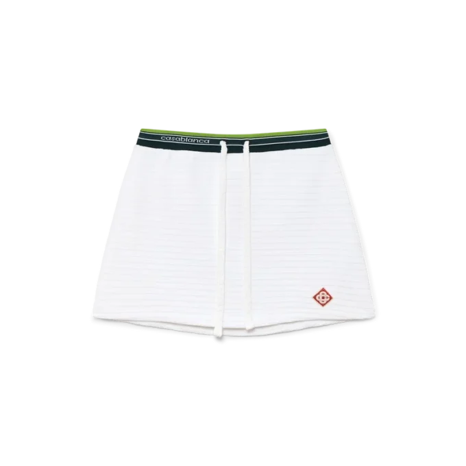 Fustă de tenis din velur texturat Fustă de tenis din velur texturat