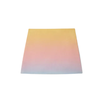 Fustă din mătase cu gradient Ping Pong