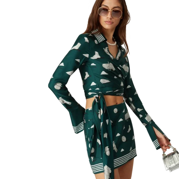 Cămășă din mătase Metaphysical Cămășă din mătase Metaphysical