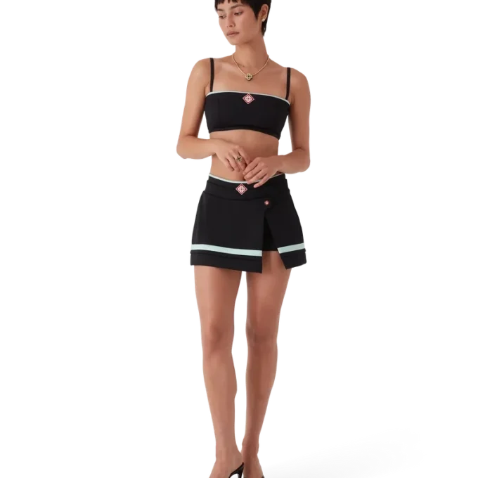 Fustă mini din tricot