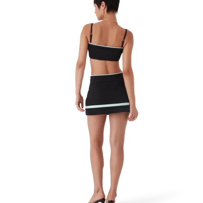 Fustă mini din tricot