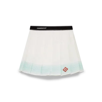 Fustă mini plisată cu dungi Fustă mini plisată cu dungi