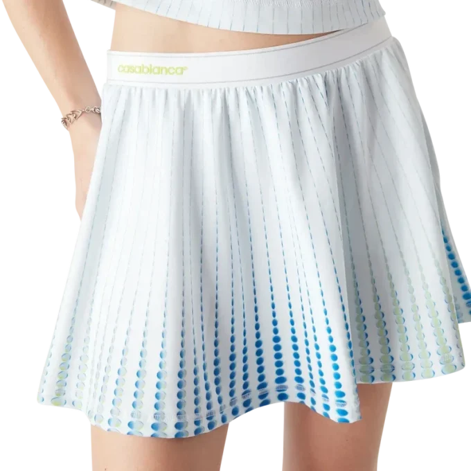 Fustă Racer cu imprimeu de tenis