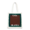 Geantă croșetată cu dungi