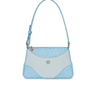 Geantă de umăr albastră Jeanne Pochette