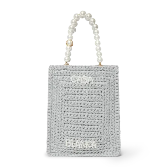 Geantă mini croșetată Pearl