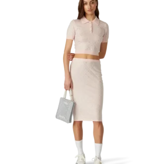 Geantă mini croșetată Pearl