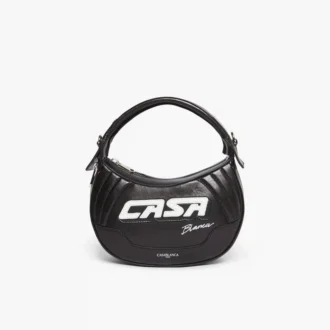 Geantă neagră de motociclist Geantă neagră de motociclist