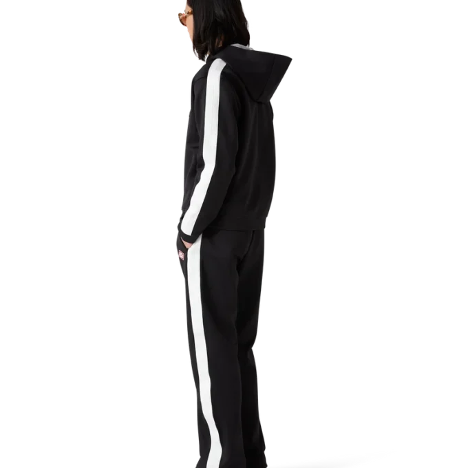 Hanorac cu glugă din material scuba