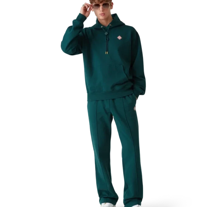 Hanorac cu glugă și logo Diamond