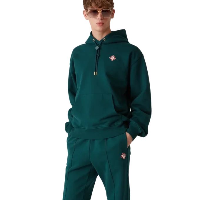 Hanorac cu glugă și logo Diamond