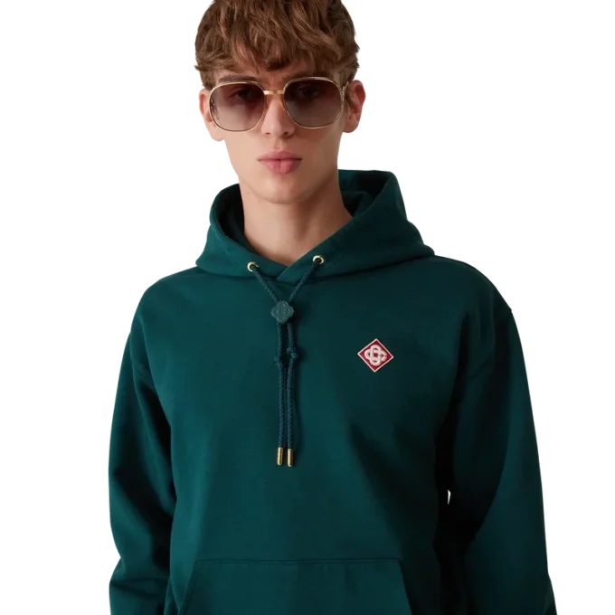 Hanorac cu glugă și logo Diamond