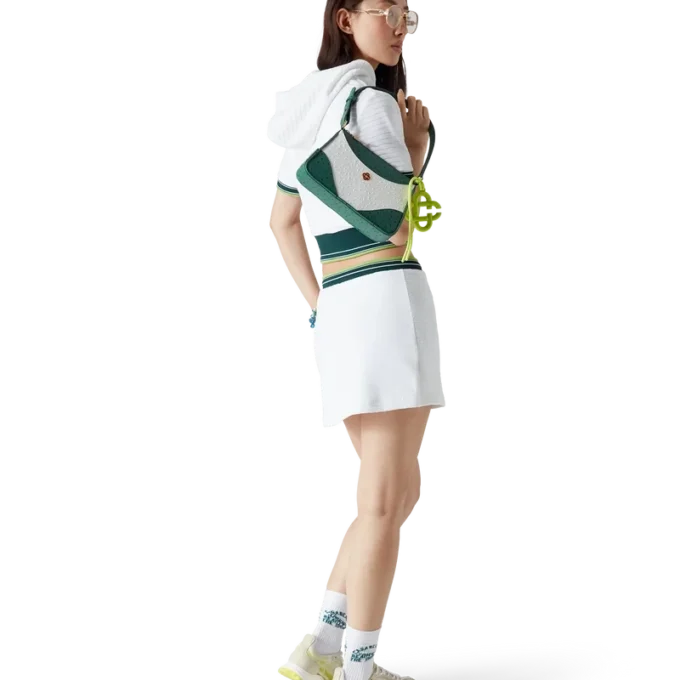 Fustă de tenis din velur texturat Fustă de tenis din velur texturat