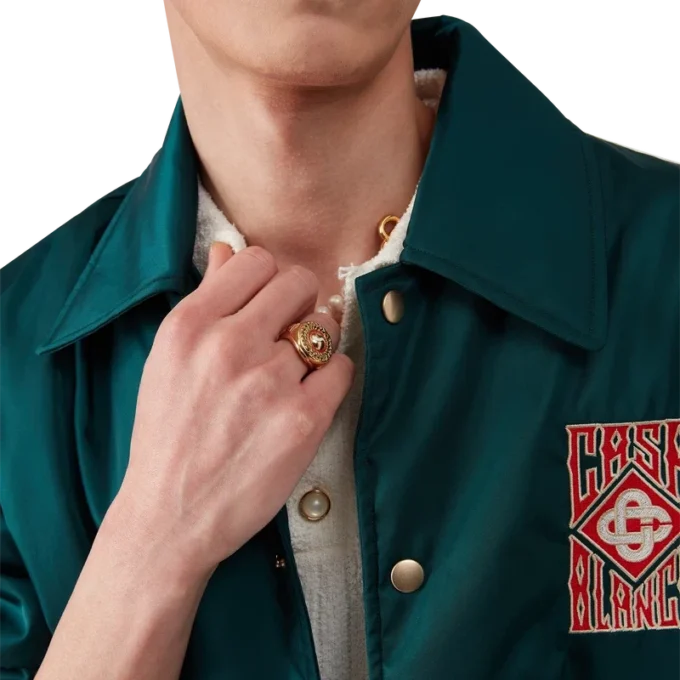 Inel cu medalion sportiv