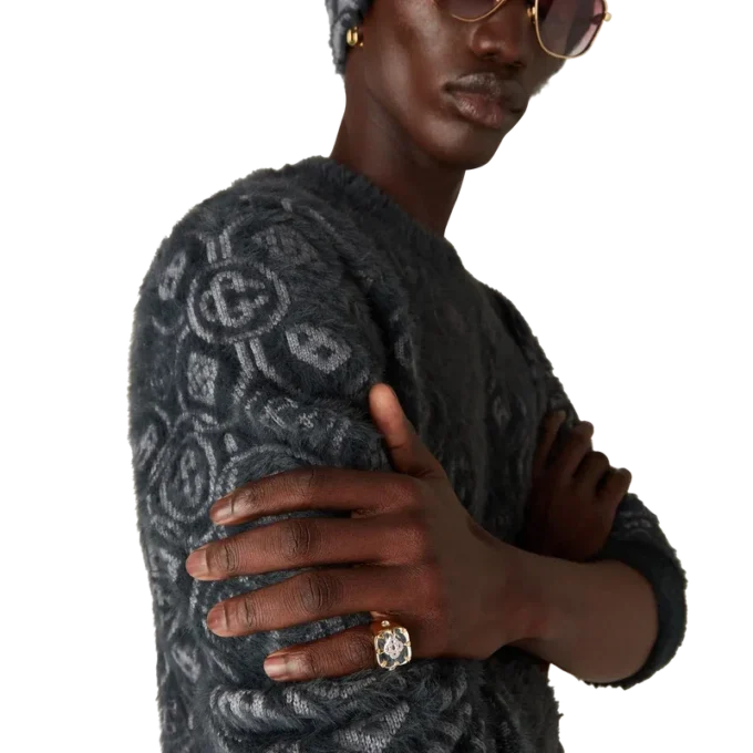 Inel cu sigiliu cu logo Cc