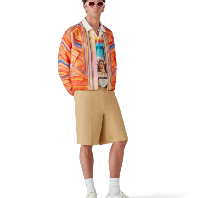 Jachetă bomber Low Rider din organza