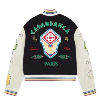 Jachetă bomber patchwork din chenilă