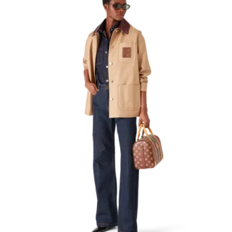 Jachetă de lucru bej