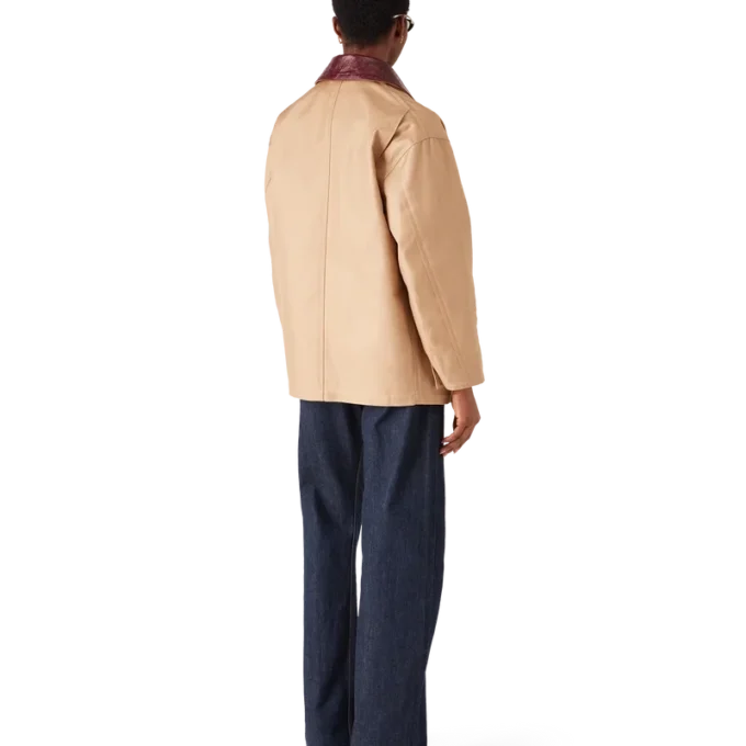 Jachetă de lucru bej