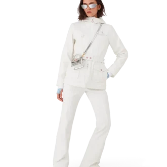 Jachetă de schi cu glugă