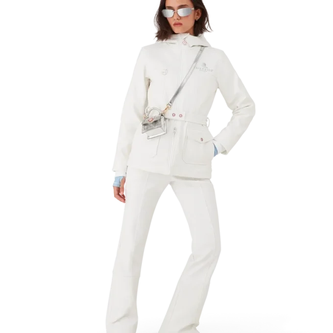 Jachetă de schi cu glugă