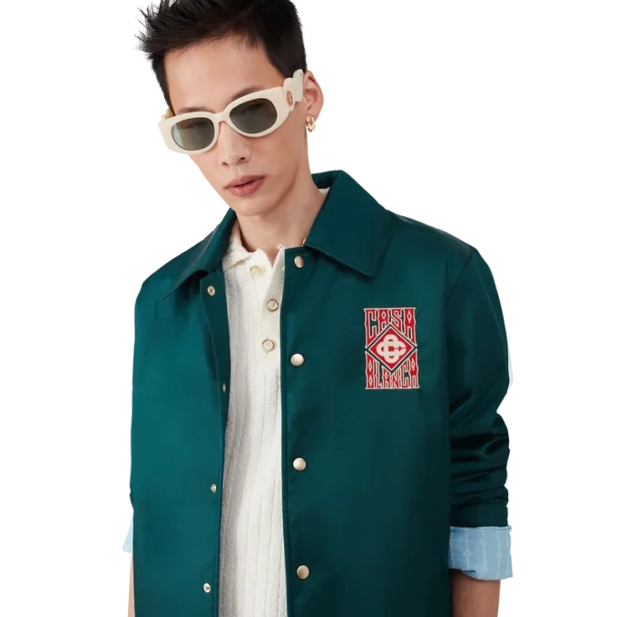 Jachetă de stadion cu logo gotic