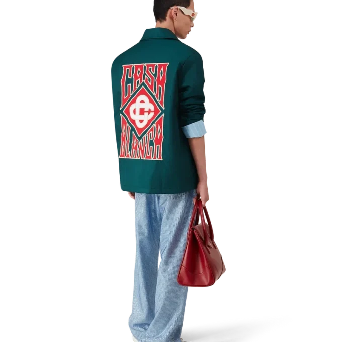 Jachetă de stadion cu logo gotic