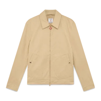 Jachetă din bumbac cu monogramă Jacquard