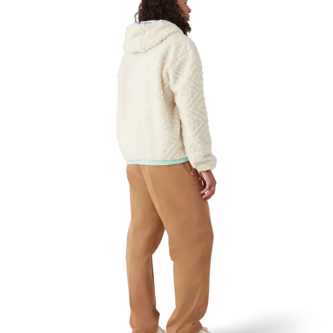 Jachetă din fleece cu monogramă Jacquard Jachetă din fleece cu monogramă Jacquard