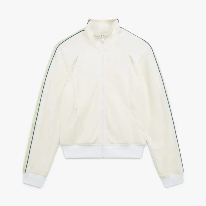 Jachetă sport cu fermoar White Laurel Jachetă sport cu fermoar White Laurel