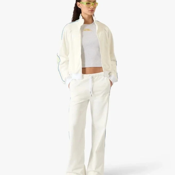 Jachetă sport cu fermoar White Laurel Jachetă sport cu fermoar White Laurel