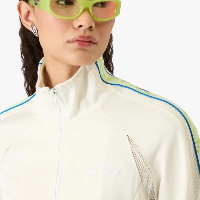 Jachetă sport cu fermoar White Laurel Jachetă sport cu fermoar White Laurel