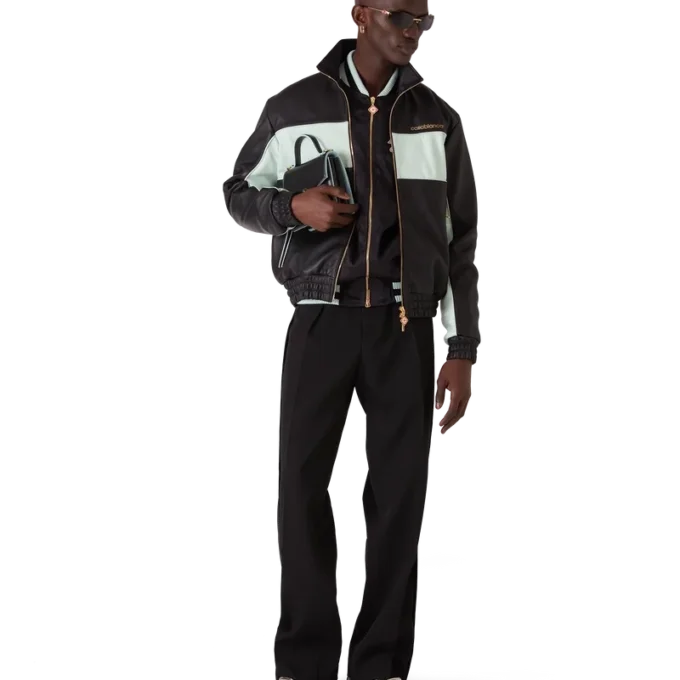 Jachetă sport din piele Jachetă sport din piele