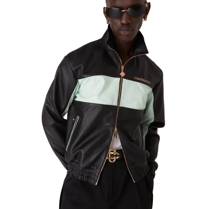 Jachetă sport din piele Jachetă sport din piele