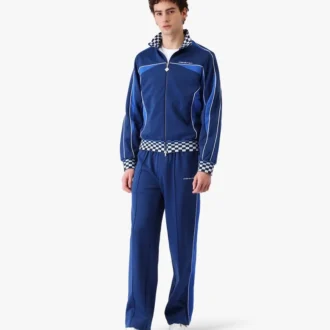 Jachetă sport din tricot Cyber albastru închis