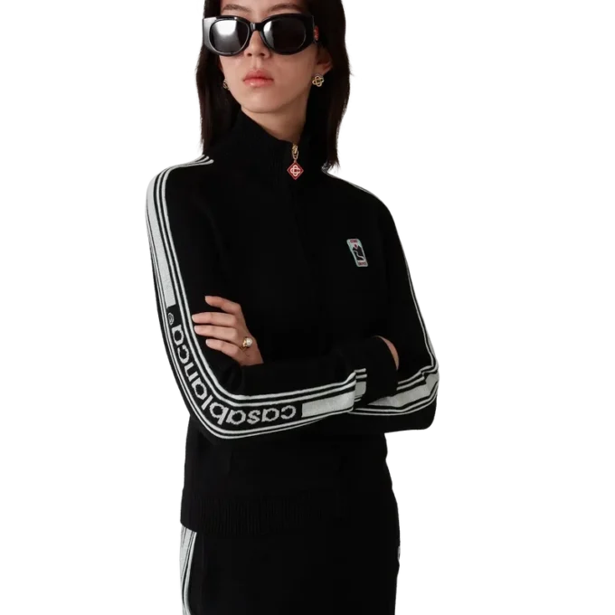 Jachetă sport din tricot merino