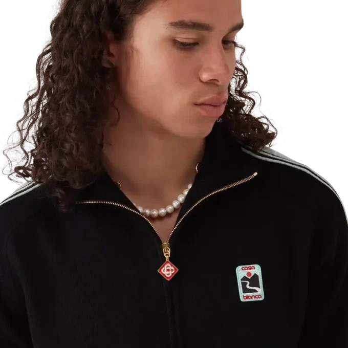 Jachetă sport din tricot merino