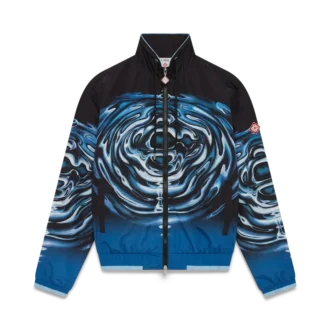 Jachetă Windbreaker cu logo Warped Ripple Jachetă Windbreaker cu logo Warped Ripple