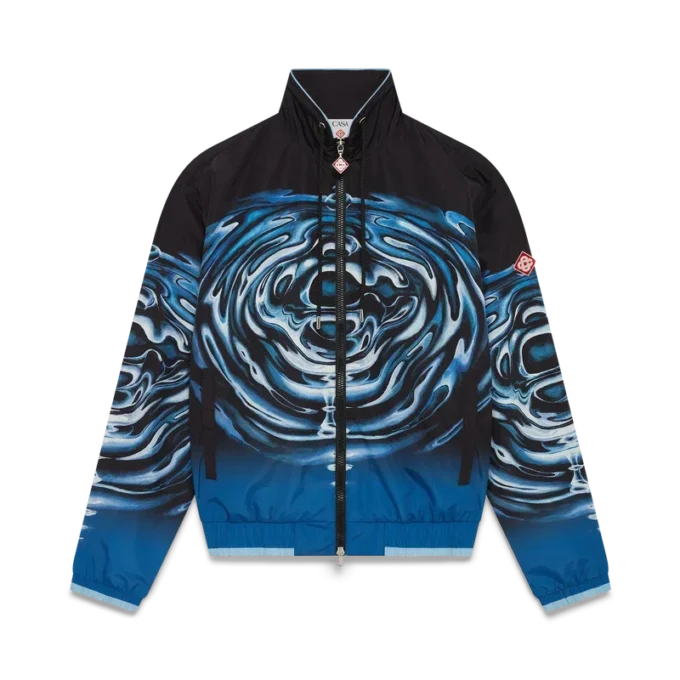 Jachetă Windbreaker cu logo Warped Ripple