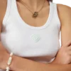 Maiou din jersey cu nervuri