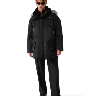 Încălțăminte de barcă din piele neagră pentru bărbați