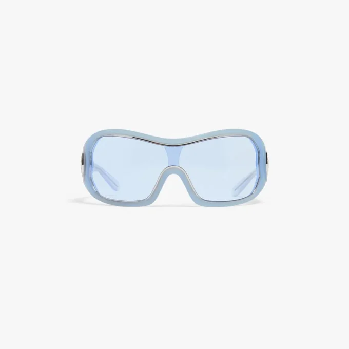 Ochelari de soare Blue Outline Shield Ochelari de soare Blue Outline Shield