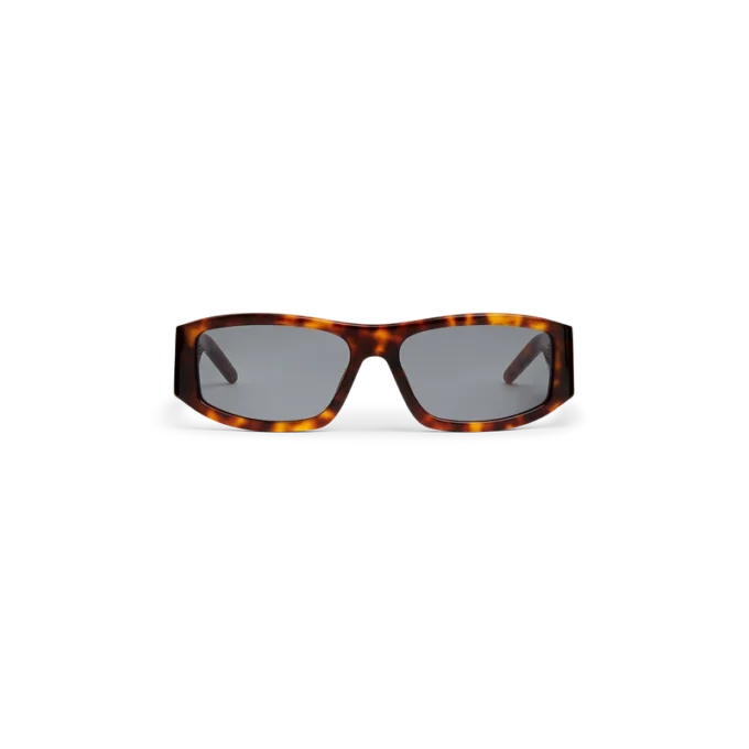 Ochelari de soare dreptunghiulari Tortoiseshell