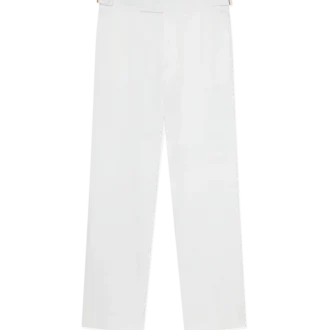 Pantaloni chino croiți