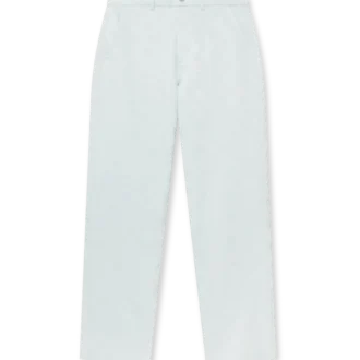 Pantaloni de lucru din bumbac cu monogramă