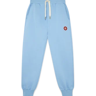 Pantaloni de trening cu logo albastru