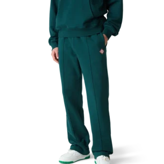 Pantaloni de trening cu monogramă Jacquard Pantaloni de trening cu monogramă Jacquard