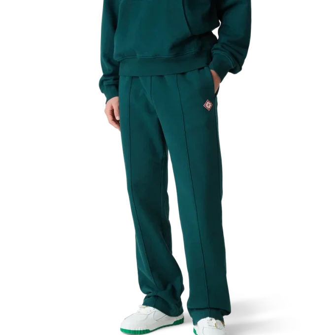 Pantaloni de trening cu monogramă Jacquard Pantaloni de trening cu monogramă Jacquard