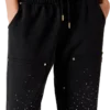 Pantaloni de trening La Pramonition cu cristale Pantaloni de trening La Pramonition cu cristale